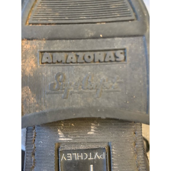 Pytchley Brown Leather Lace Up Boots Work Riding amazonas Soles - Picture 9 of 12